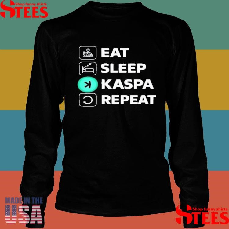 Eat Sleep Kaspa Repeat T-shirt