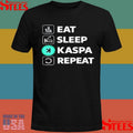 Eat Sleep Kaspa Repeat T-shirt