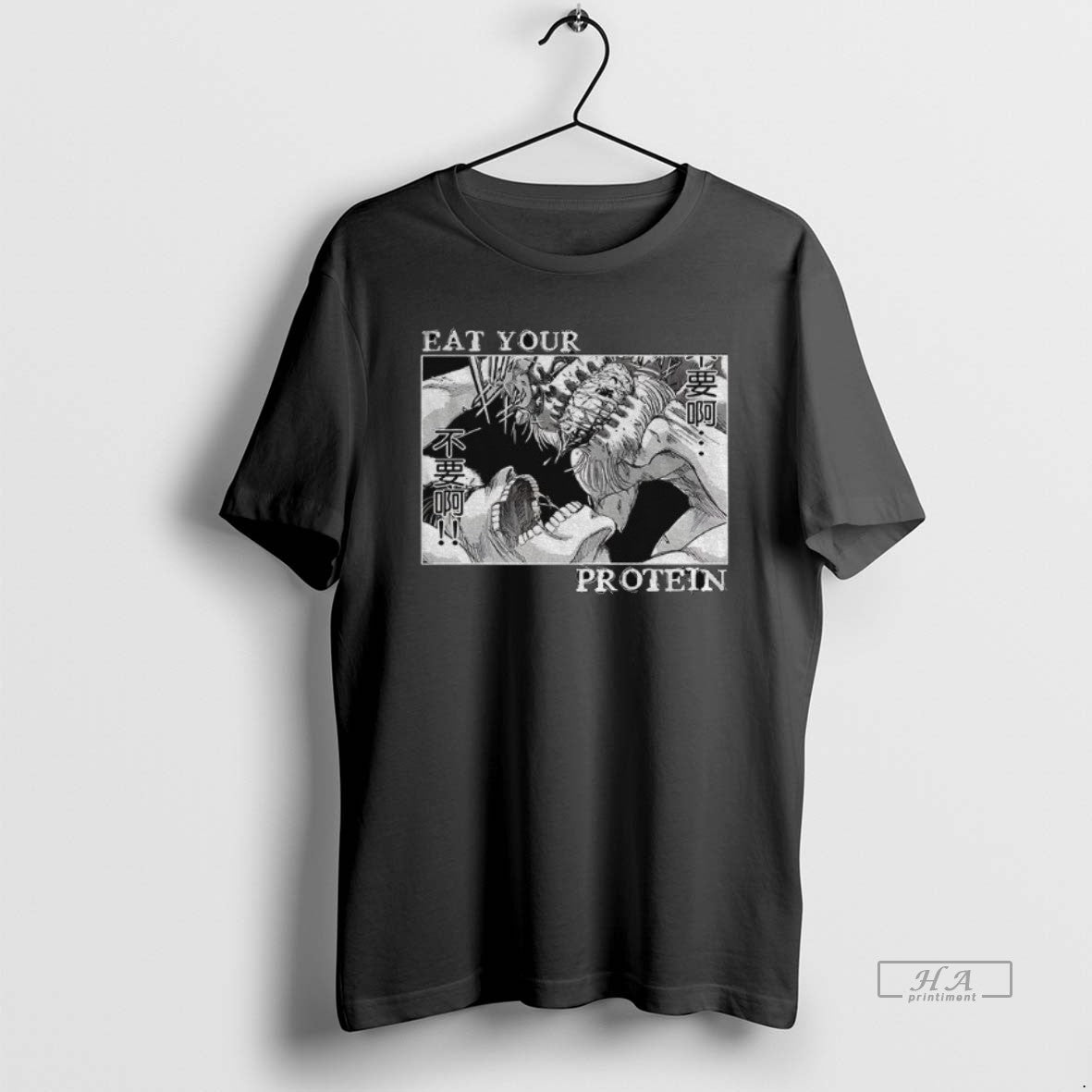 Official Eat Your Protein Eren Yeage Attack On Titan T-Shirts, Hoodie, Sweatshirt | CiraTrend.com