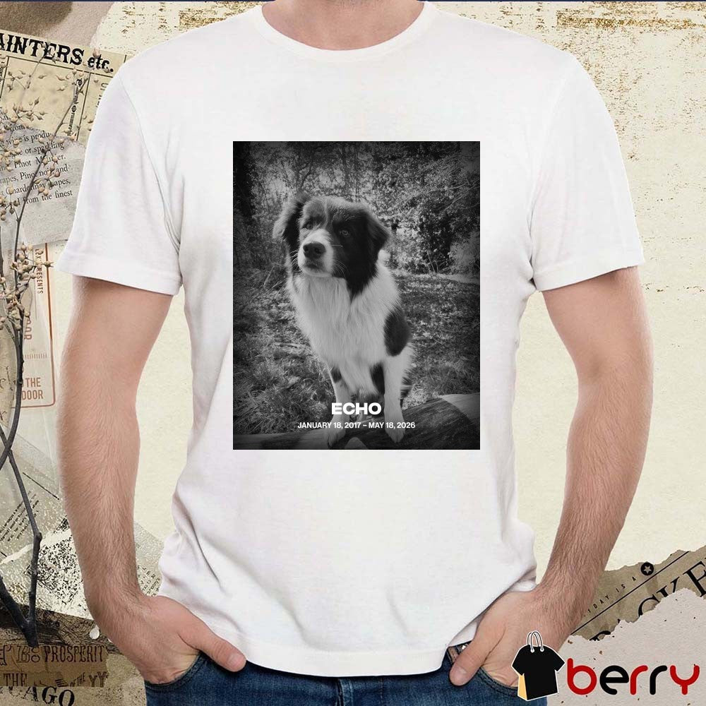 Echo January 18 2017 – May 18 2026 Complex Poster t-shirt