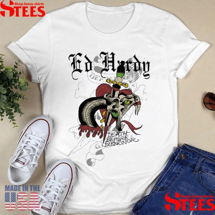 Ed Hardy Dagger Snake Throwback 2025 Shirts