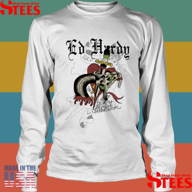 Ed Hardy Dagger Snake Throwback 2025 Shirts