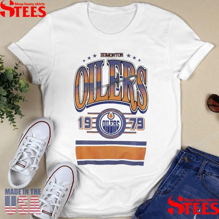 Edmonton Oilers Authmade 1979 Stripe Shirts