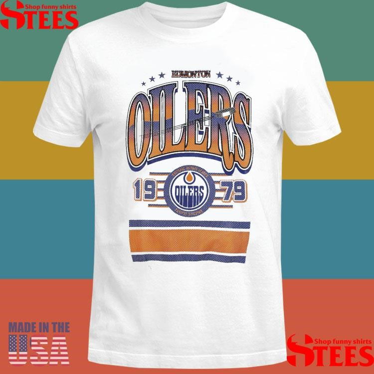 Edmonton Oilers Authmade 1979 Stripe Shirts