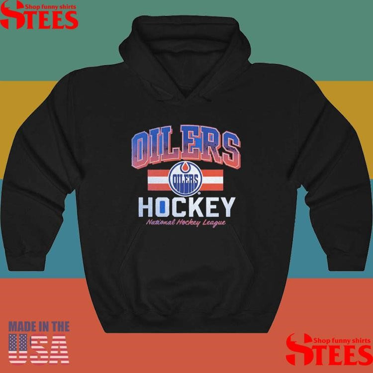 Edmonton Oilers Retro Stripe Shirts