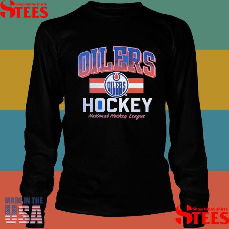 Edmonton Oilers Retro Stripe Shirts