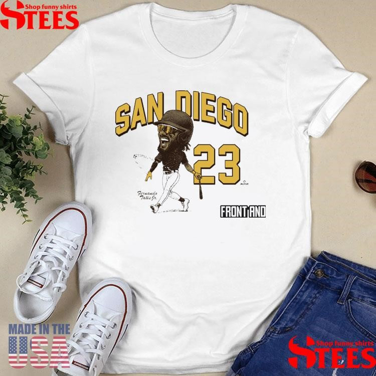 El Nino Fernando Tatis Jr. 23 San Diego Padres Baseball Caricature T-shirt