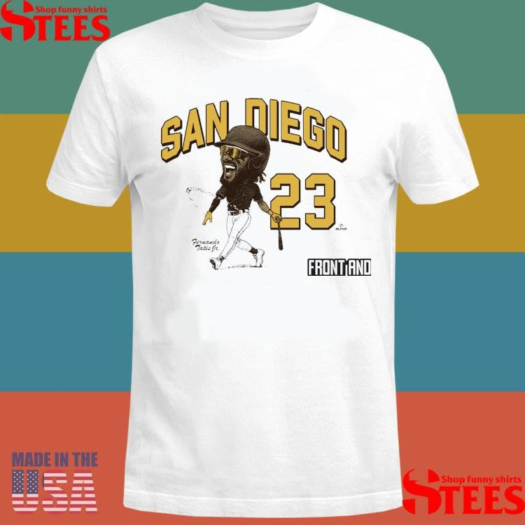 El Nino Fernando Tatis Jr. 23 San Diego Padres Baseball Caricature T-shirt