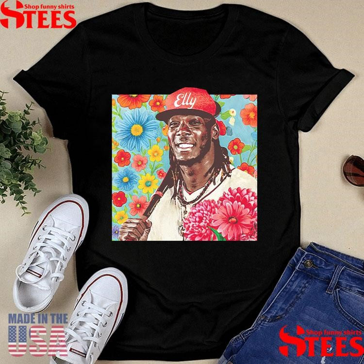 Elly De La Cruz Floral Design Shirts