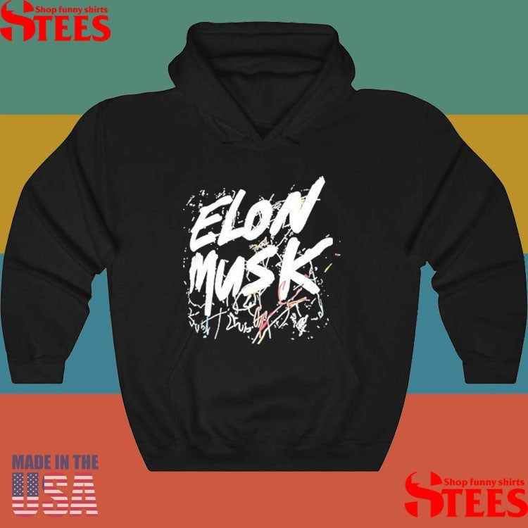Elon Musk Text Scratchy Shirts