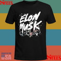 Elon Musk Text Scratchy Shirts