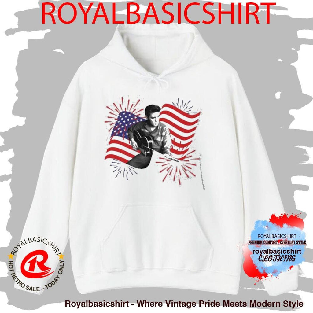 Elvis American Flag Shirt