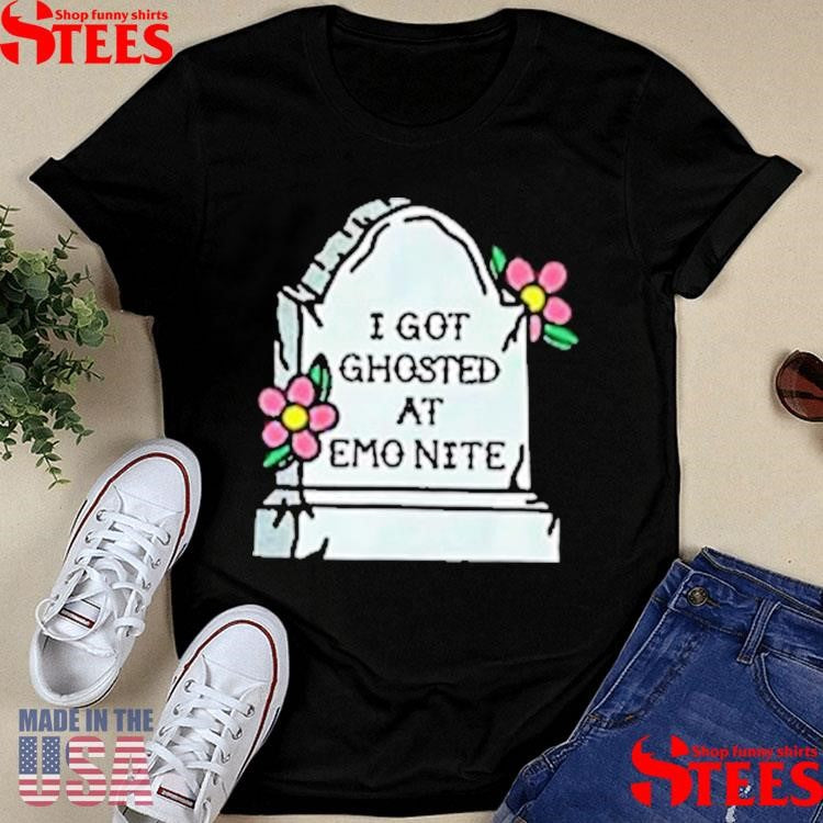 Emo Nite I Ghost At Grave T-shirt