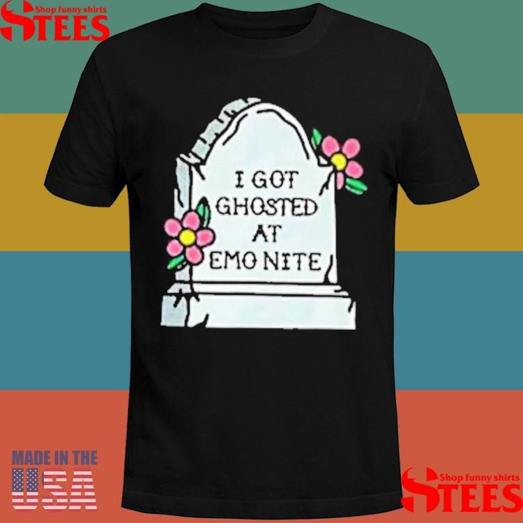 Emo Nite I Ghost At Grave T-shirt