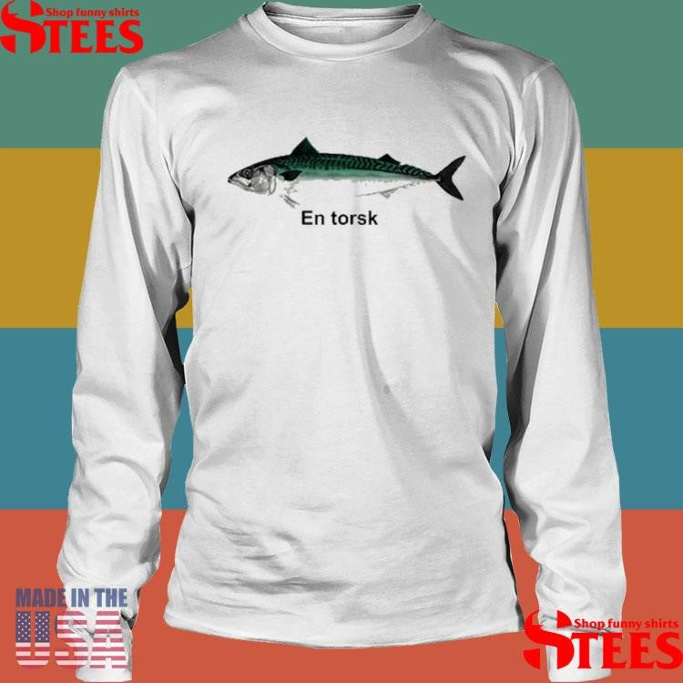 En Unik En Torsk Fish T-shirts