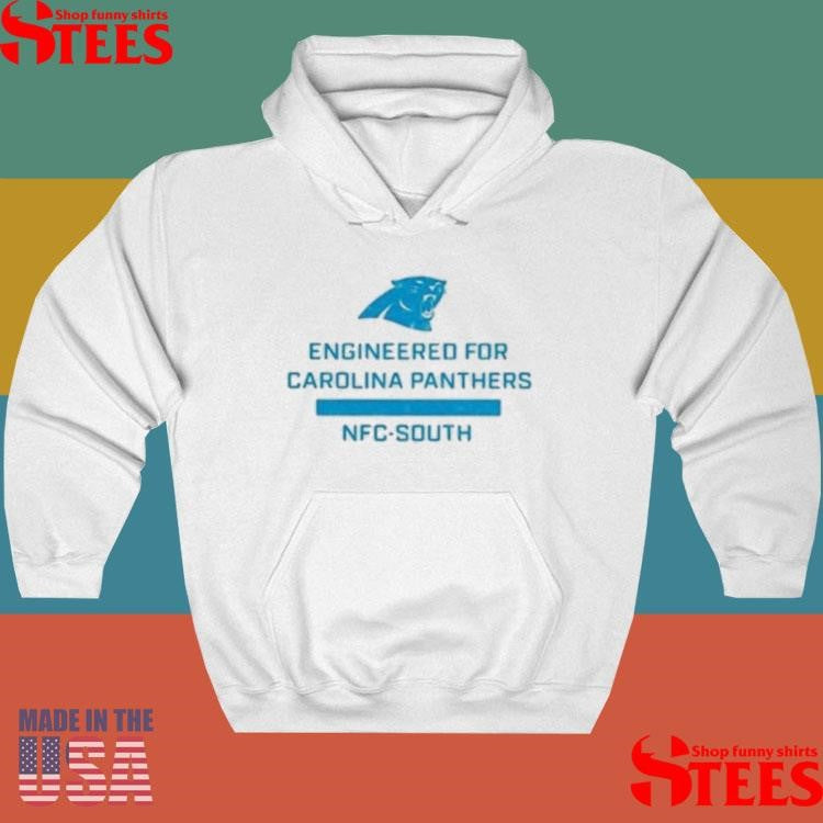 Engineered For Carolina Panthers Nfc-south T-shirts