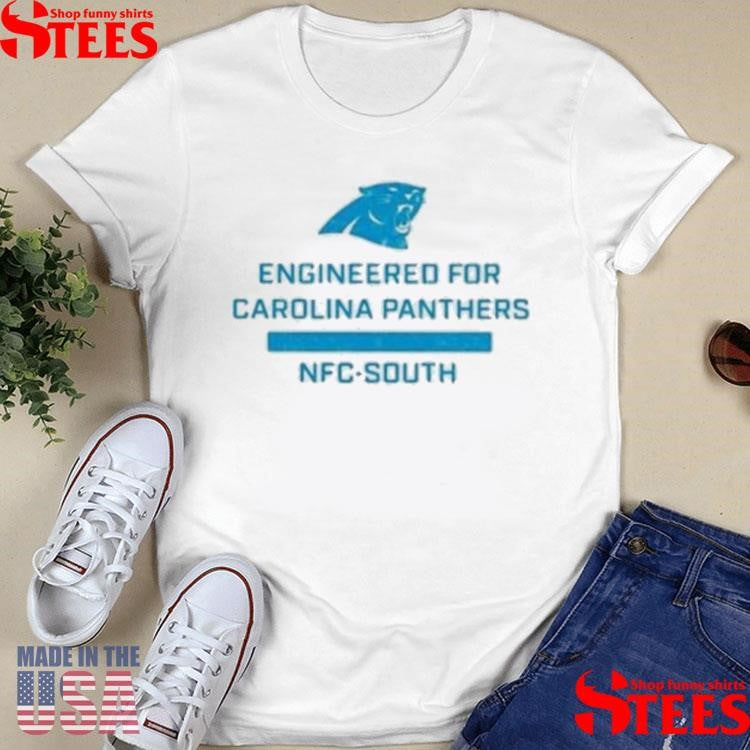 Engineered For Carolina Panthers Nfc-south T-shirts