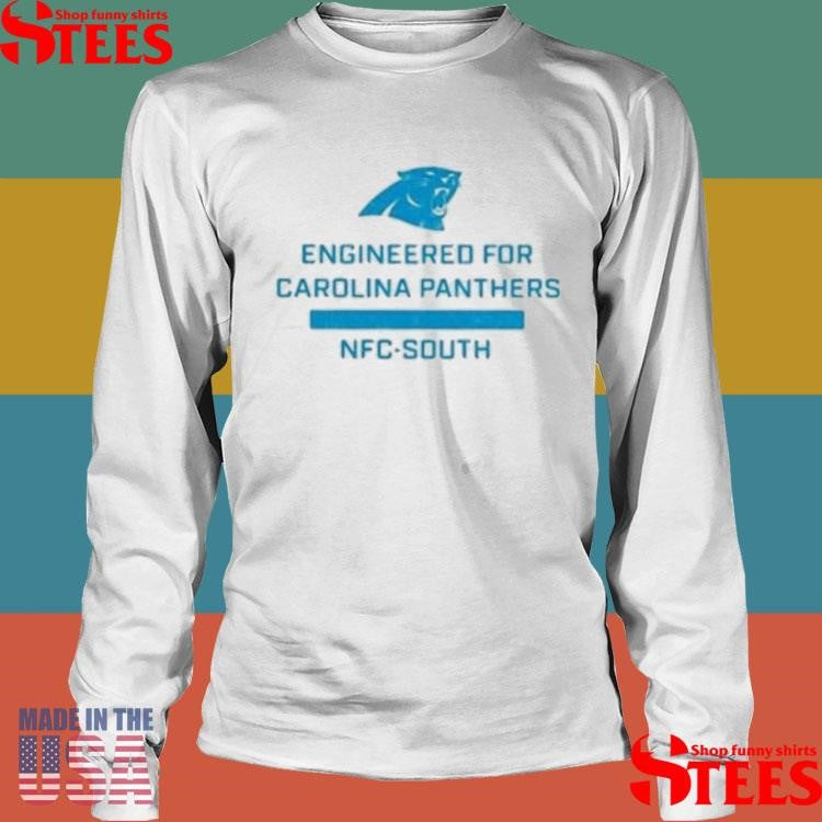 Engineered For Carolina Panthers Nfc-south T-shirts