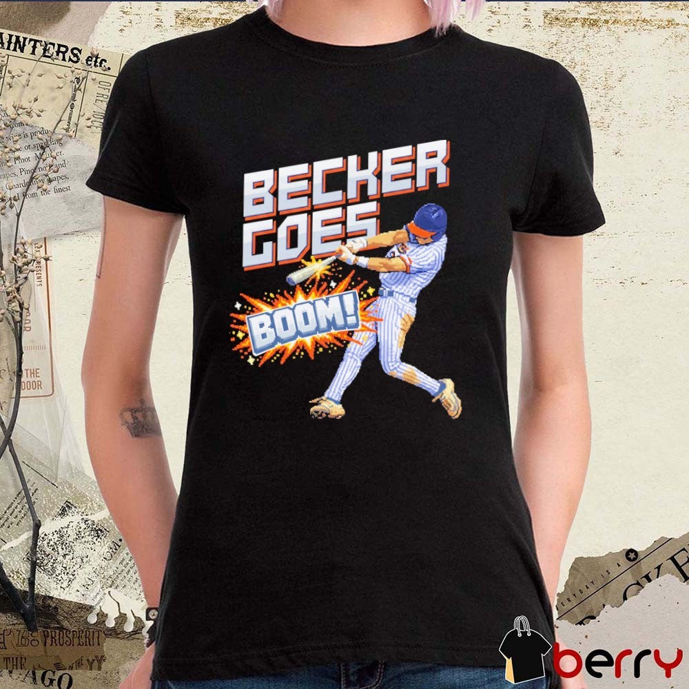 Eric Becker Becker Goes Boom Virginia Cavaliers Baseball Graphic t-shirt