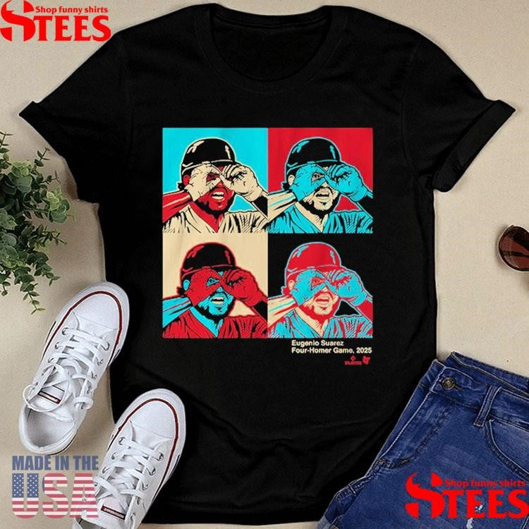 Eugenio Suarez Four-homer Game 2025 Shirts