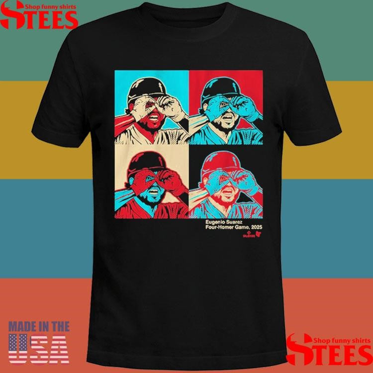 Eugenio Suarez Four-homer Game 2025 Shirts