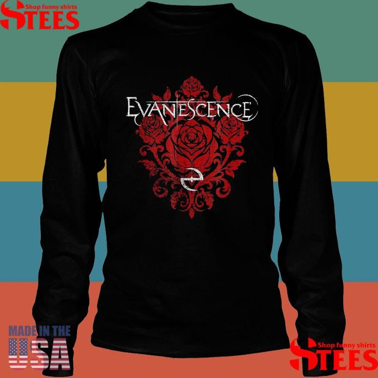 Evanescence Rose Logo T-shirt