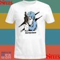 Evil Greed One Step Closer Gun Guy T-shirt