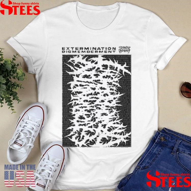 Extermination Dismemberment Slamming Brutal Death Metal T-shirt
