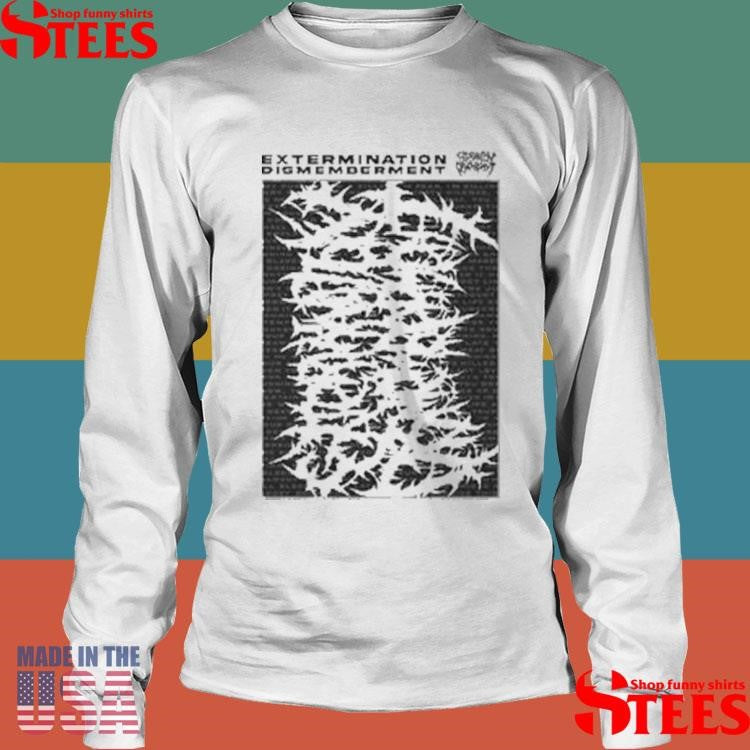 Extermination Dismemberment Slamming Brutal Death Metal T-shirt