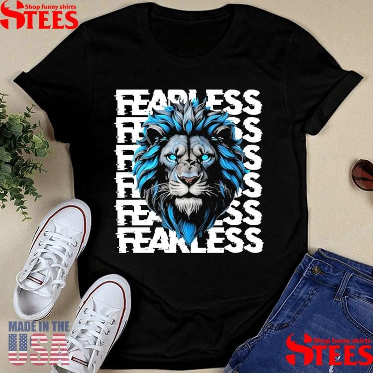 FEARLESS Lion Streetwear T-shirt