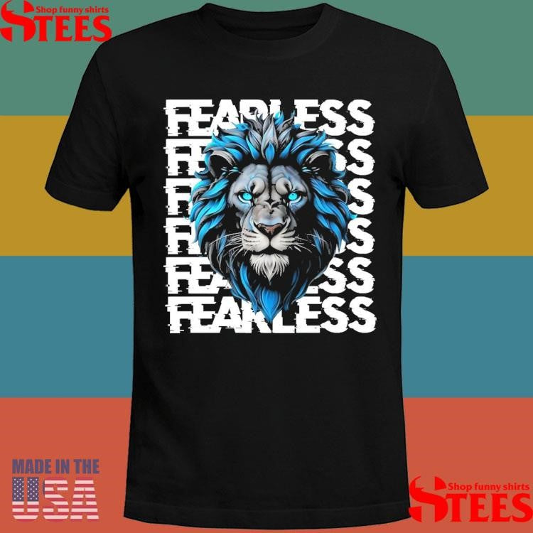 FEARLESS Lion Streetwear T-shirt