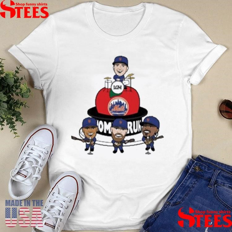Fab Four Mets Lgm Baseball T-shirt