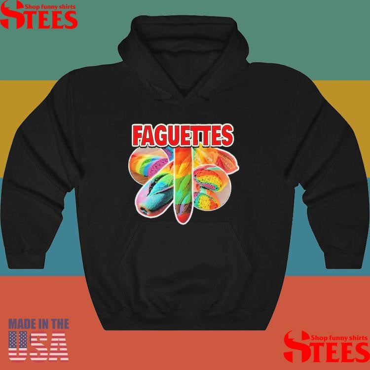 Faguettes Baguettes Pride Rainbow Shirts