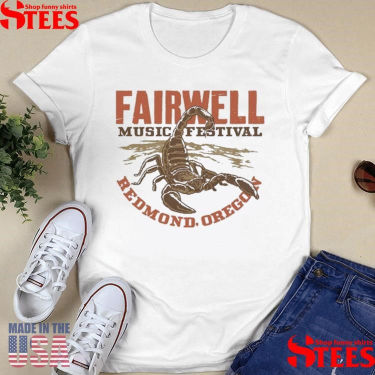 FairWell Festival Scorpion Tour Redmond, OR 2025 T-shirt