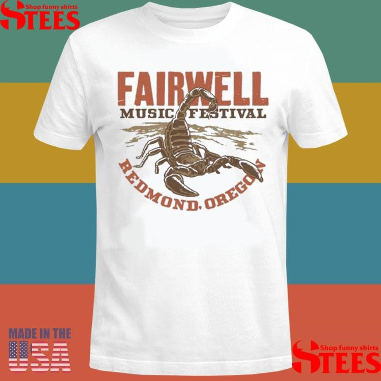 FairWell Festival Scorpion Tour Redmond, OR 2025 T-shirt