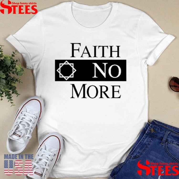 Faith No More Classic Logo White T-shirt
