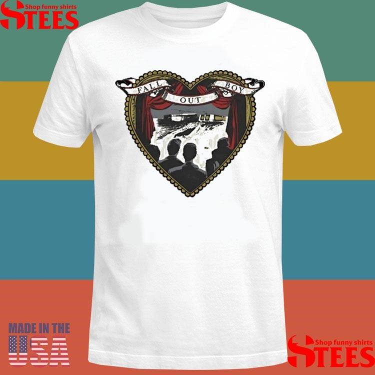 Fall Out Boy Album Cover Heart Shirts