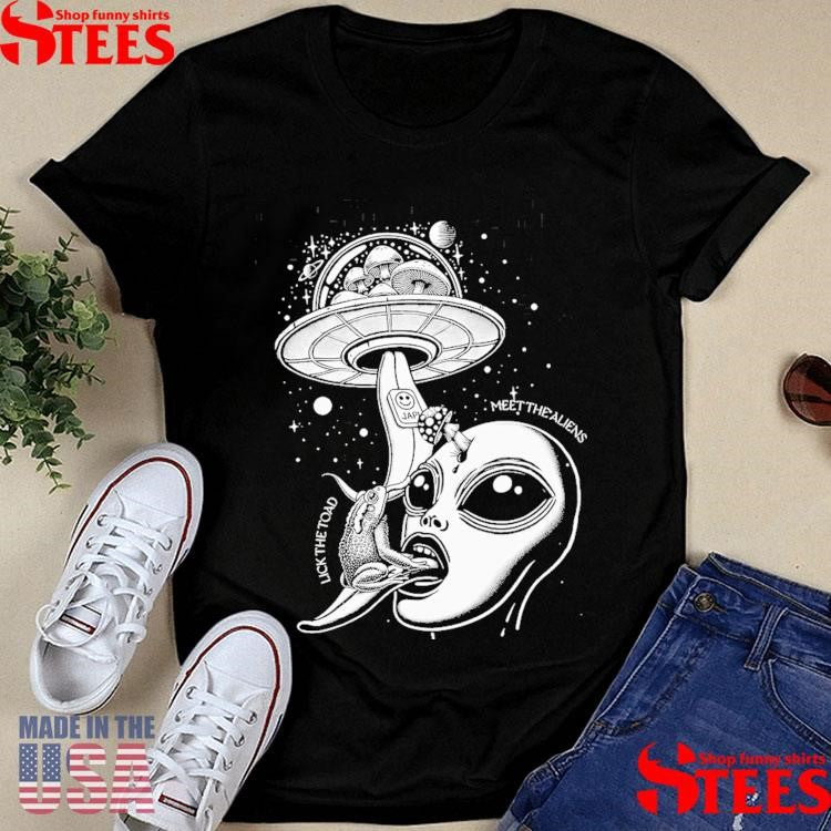 Falling Up Meet The Aliens Luck The Toad Shirts