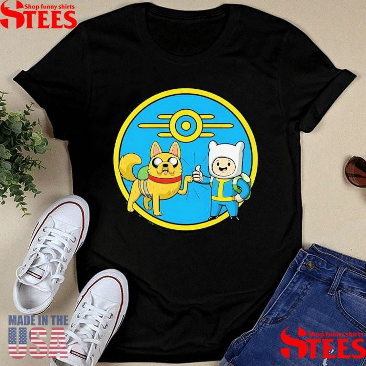 Fallout Adventure Time Wasteland Time T-shirt