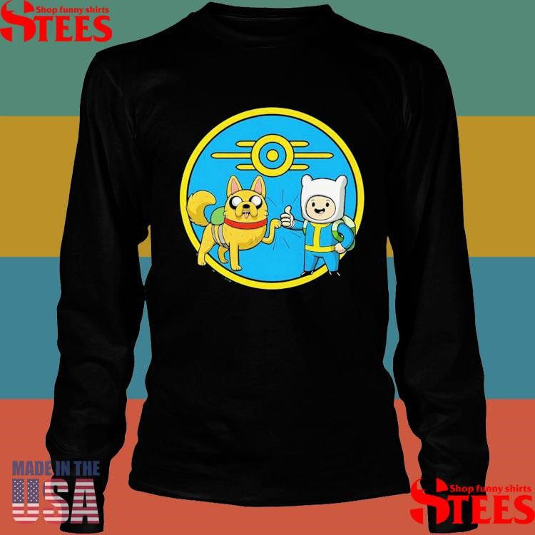 Fallout Adventure Time Wasteland Time T-shirt