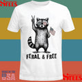 Feral And Free Raccoon Shirts