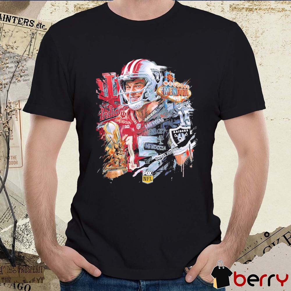 Fernando Mendoza Las Vegas Raiders 2026 NFL Draft Welcome Mendoza t-shirt