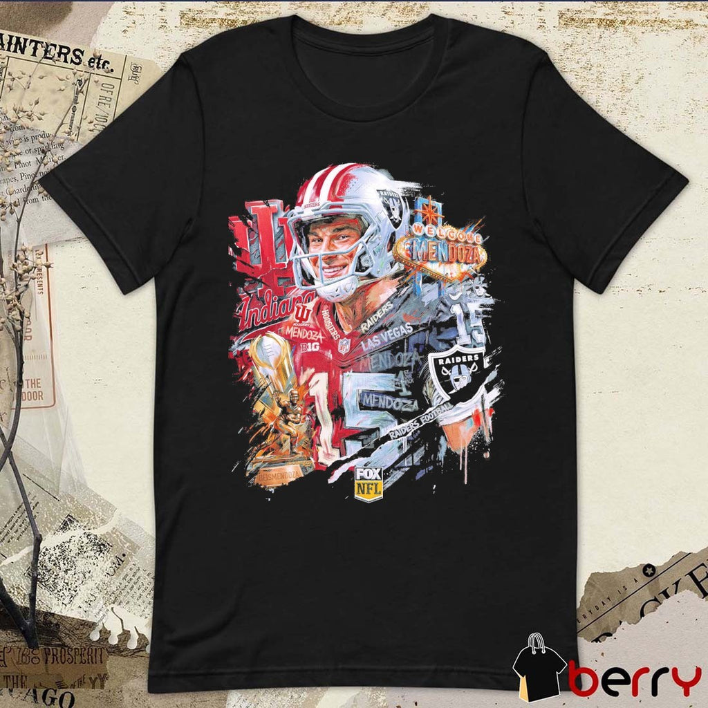Fernando Mendoza Las Vegas Raiders 2026 NFL Draft Welcome Mendoza t-shirt