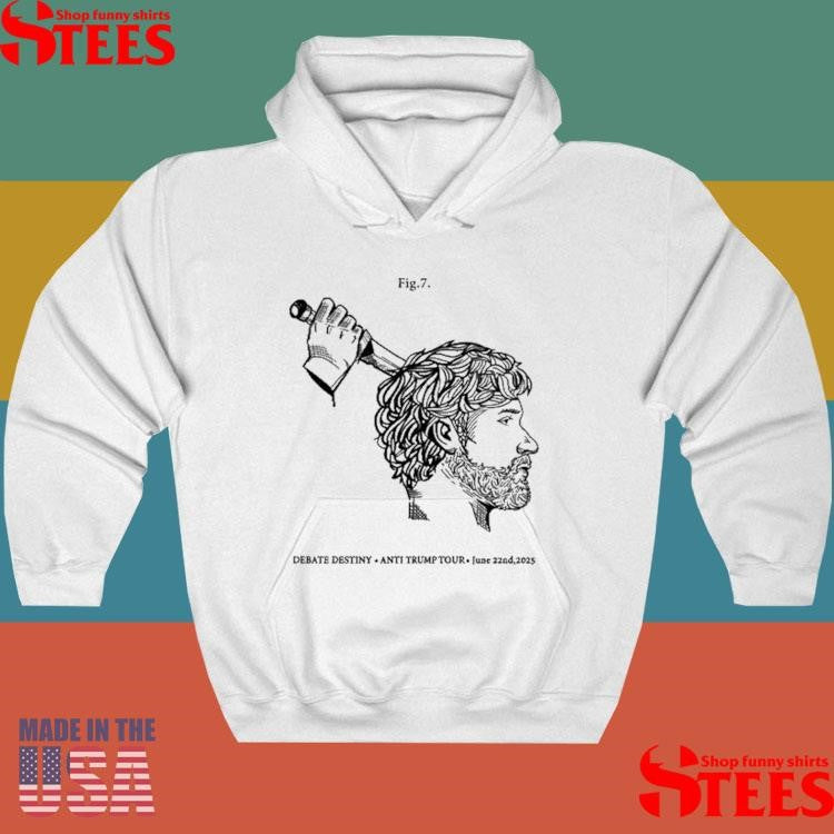 Fig 7 Debate Destiny Anti Trump Tour June 22nd 2025 T-shirt