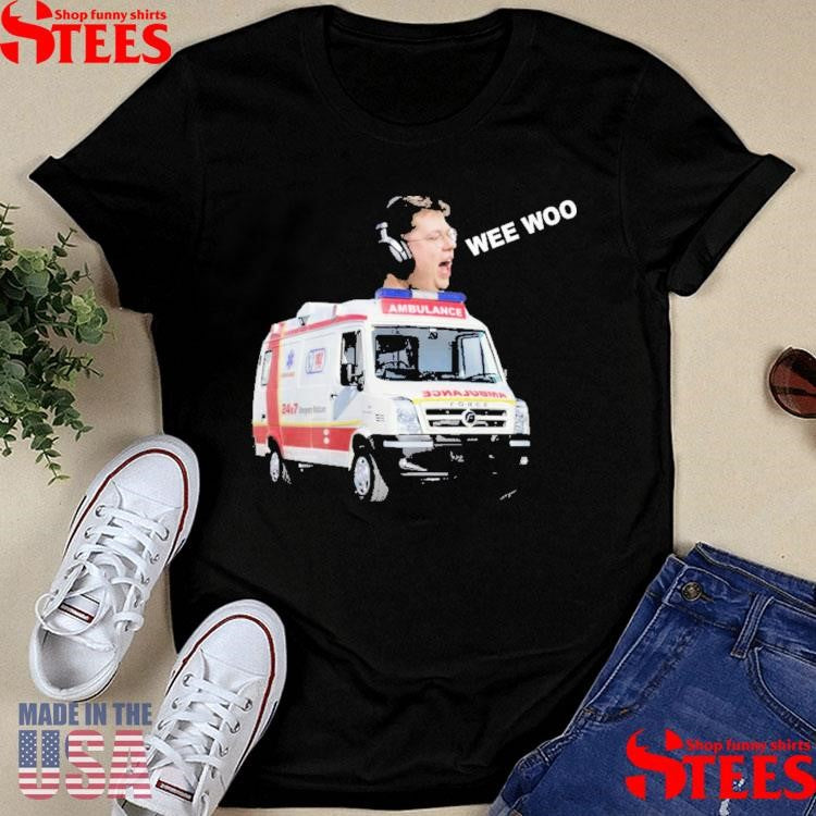 Finn Andersen Karrigan Ambulance Wee Woo T-shirt