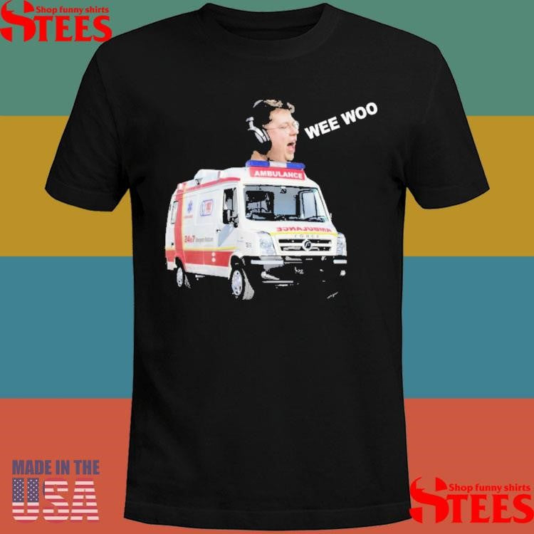 Finn Andersen Karrigan Ambulance Wee Woo T-shirt