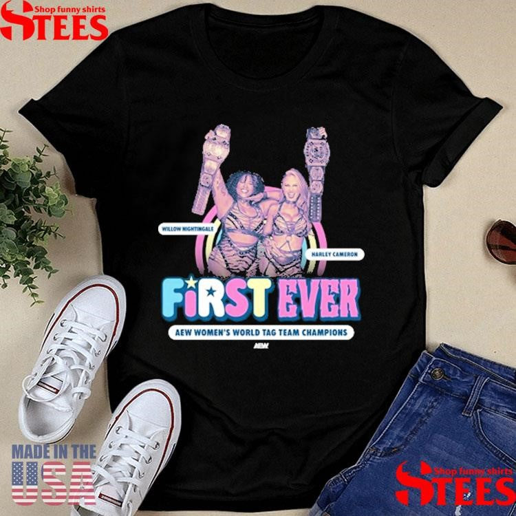 First Ever Aew Women’s World Tag Team Champions T-shirt