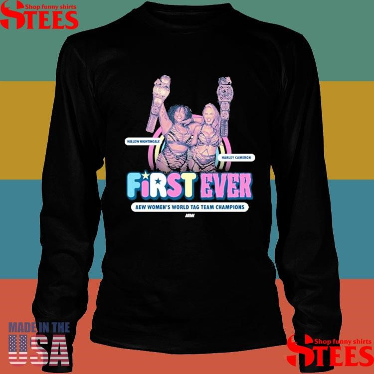 First Ever Aew Women’s World Tag Team Champions T-shirt