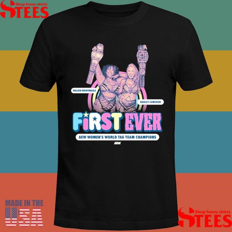 First Ever Aew Women’s World Tag Team Champions T-shirt