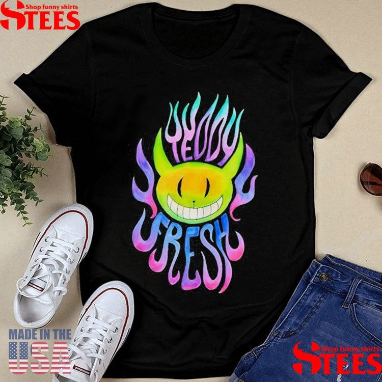 Flamin’ Hot Alien Snow Shirts